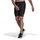 adidas Laufhose Tight Saturday Half (enganliegend, Gesässtasche) kurz schwarz Herren